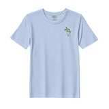 BYFT Threads Embroidered For You T-Shirt - Coconut Tree Design