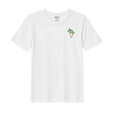 BYFT Threads Embroidered For You T-Shirt - Coconut Tree Design