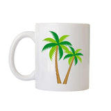 BYFT Printed Mug - Coconut Tree Design