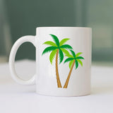 BYFT Printed Mug - Coconut Tree Design