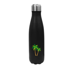 BYFT Imprint Studio - Coconut Tree Travel Bottle Stainless Steel 500ML - Leakproof, Reusable & Durable