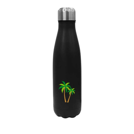 BYFT Imprint Studio - Coconut Tree Travel Bottle Stainless Steel 500ML - Leakproof, Reusable & Durable