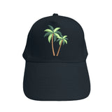 BYFT Coconut Tree Embroidered Cap