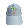 BYFT Coconut Tree Embroidered Cap