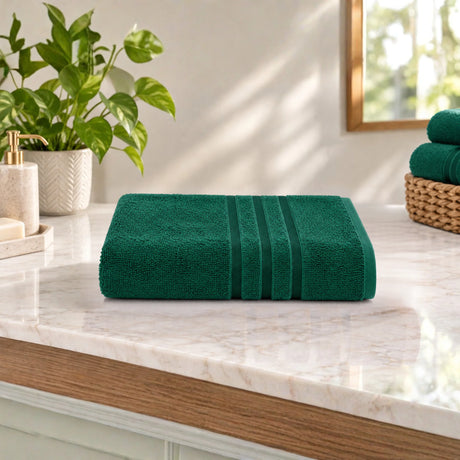 BYFT Home Serene Hand Towel 50 x 90 Cm | Premium Cotton Towel with Dobby