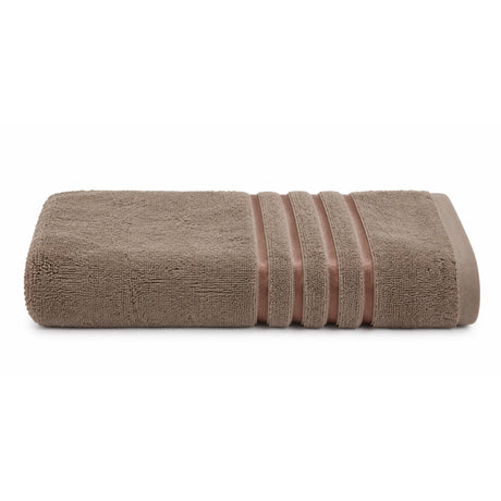 BYFT Home Serene Bath Towel 70 x 140 Cm | Premium Cotton Towel with Dobby