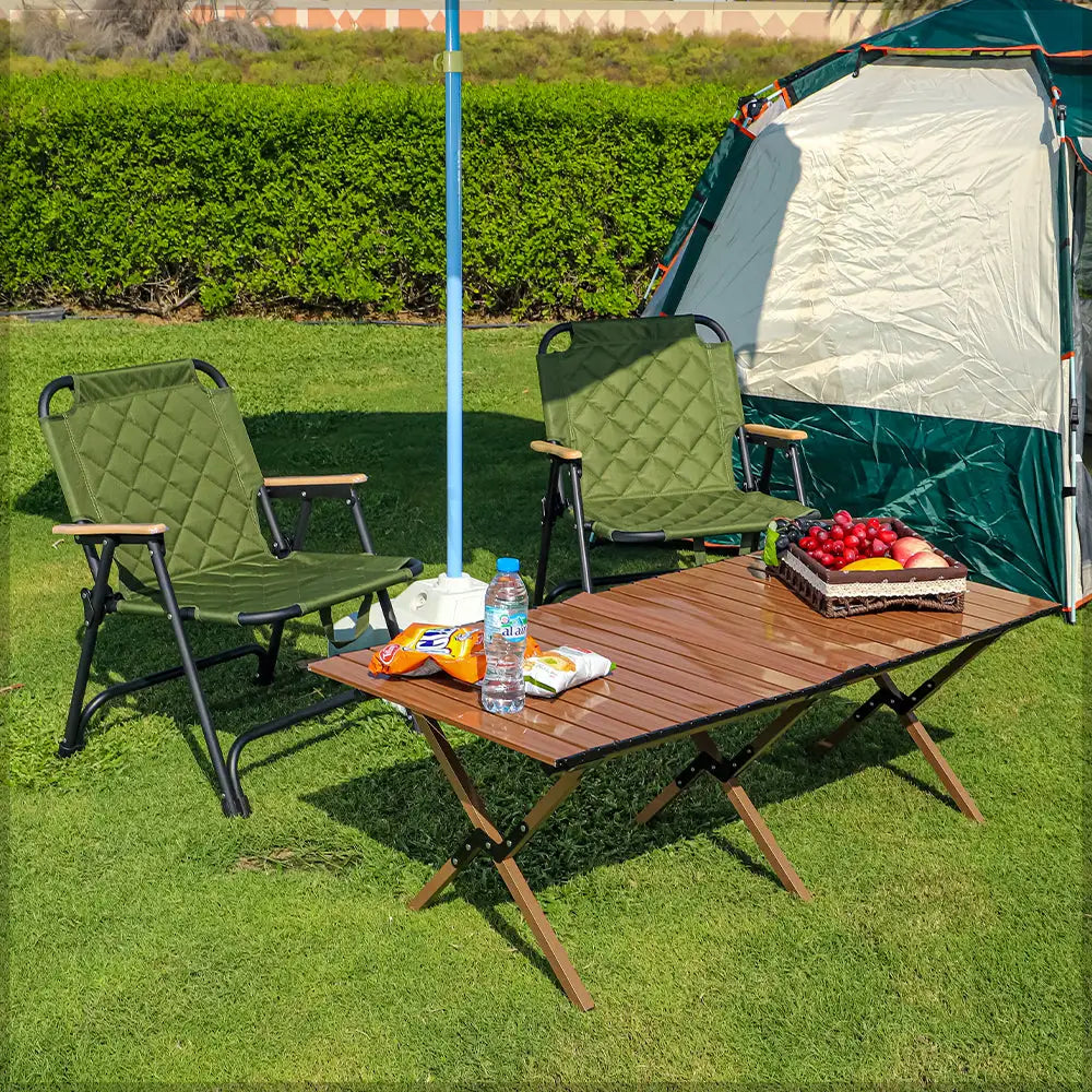 BYFT 1 Piece Lightweight Portable Canvas Camping Chair (Chair Only)