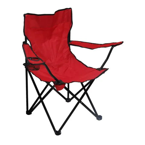 BYFT Camping Chair, Foldable Chair with Armrests and Cup Holder (Chair Only)