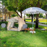 BYFT Cream Pop up Camping Tent with Carry Bag (Tent Only)