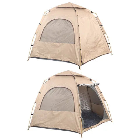BYFT Cream Pop up Camping Tent with Carry Bag (Tent Only)