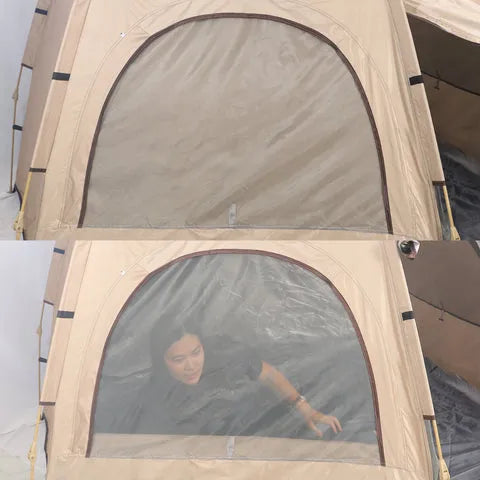 BYFT Cream Pop up Camping Tent with Carry Bag (Tent Only)