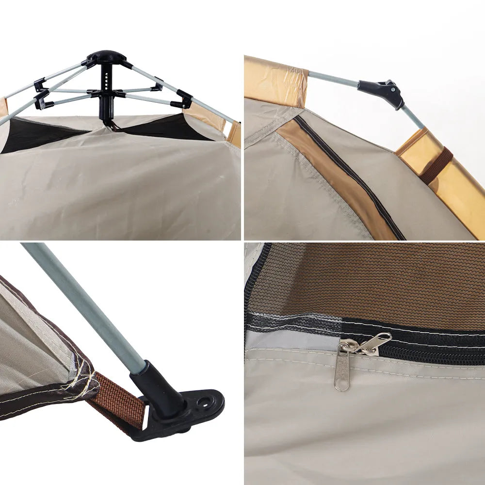 BYFT Foldable Polyester Pop-up Camping Tent