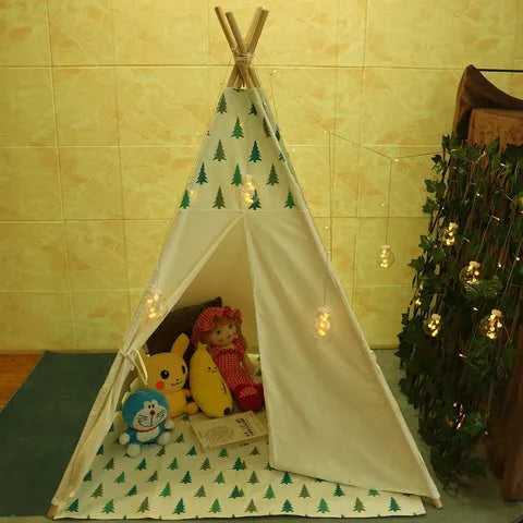 BYFT Foldable Teepee Tent For Kids