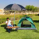 BYFT Green Portable Pop-up Camping Tent