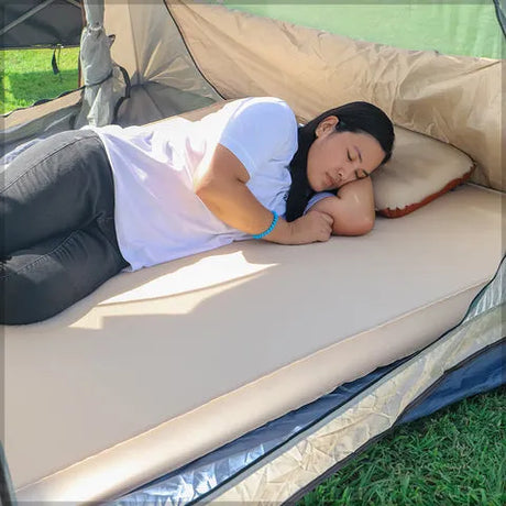 BYFT Inflatable Camping Sponge Pillow