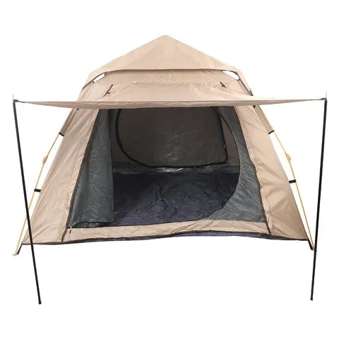 BYFT Pop up Camping Tent with Awning