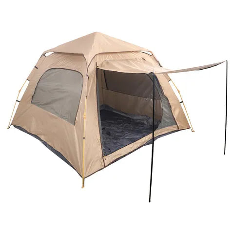 BYFT Pop up Camping Tent with Awning