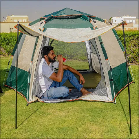 BYFT Pop-up Camping Tent with Carry Bag