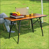 BYFT Portable Folding Camping Table with Bag