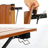 BYFT Portable Folding Camping Table with Bag