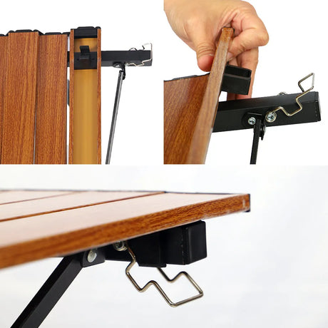 BYFT Portable Folding Camping Table with Bag