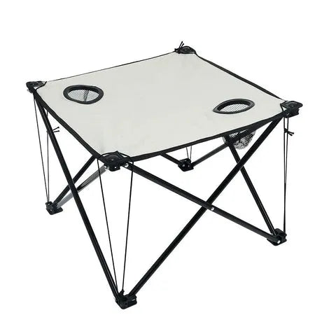 BYFT Set of 2 Folding Chairs With Folding Table