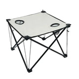 BYFT Set of 2 Folding Chairs With Folding Table
