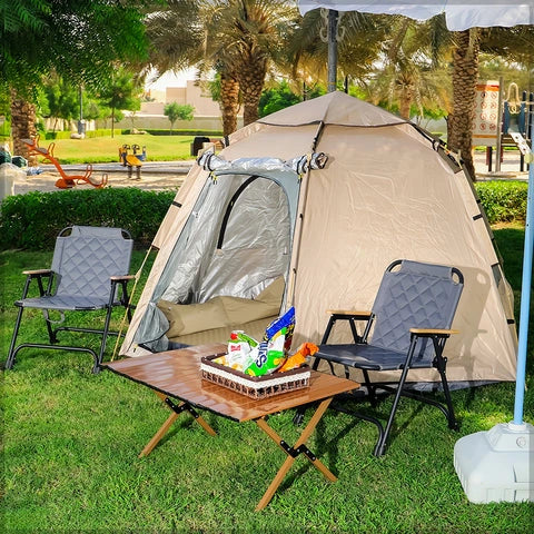 BYFT 1 Piece Lightweight Portable Canvas Camping Chair (Chair Only)