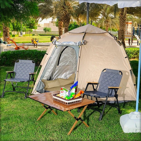 BYFT 1 Piece Lightweight Portable Canvas Camping Chair (Chair Only)