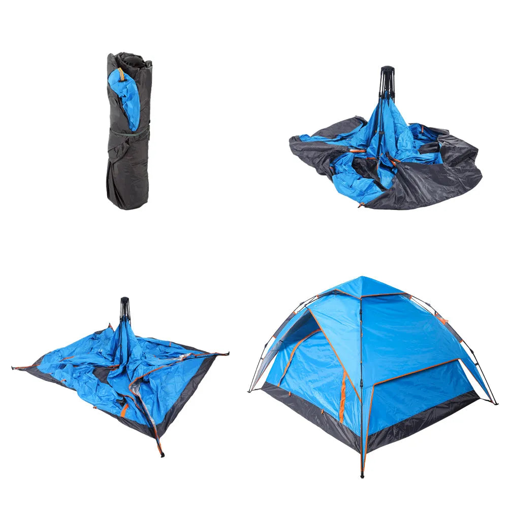 BYFT Foldable Polyester Pop-up Camping Tent