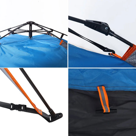 BYFT Foldable Polyester Pop-up Camping Tent