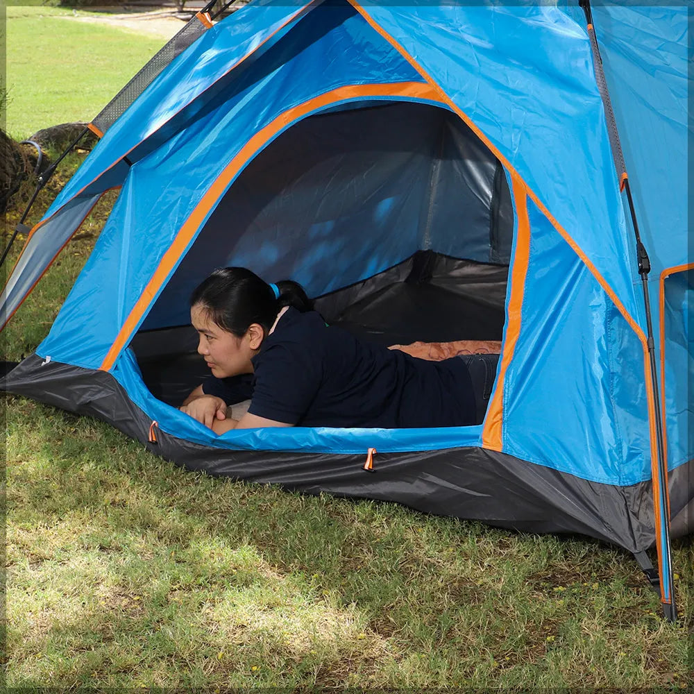 BYFT Foldable Polyester Pop-up Camping Tent