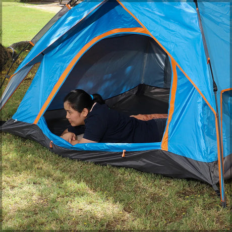 BYFT Foldable Polyester Pop-up Camping Tent