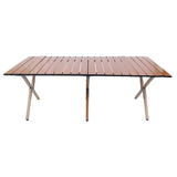 BYFT Folding Lightweight Aluminum Camping Table