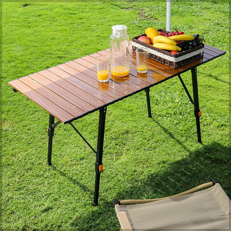 BYFT Portable Folding Camping Table with Bag