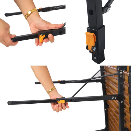 BYFT Portable Folding Camping Table with Bag