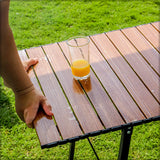 BYFT Portable Folding Camping Table with Bag