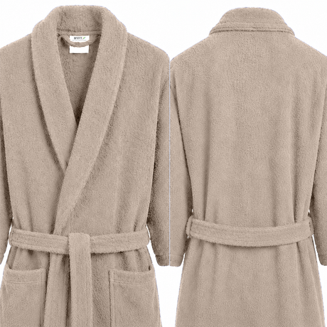 BYFT Daffodil Adult Bathrobe Highly Absorbent Quick Dry Premium Quality Bath Linen