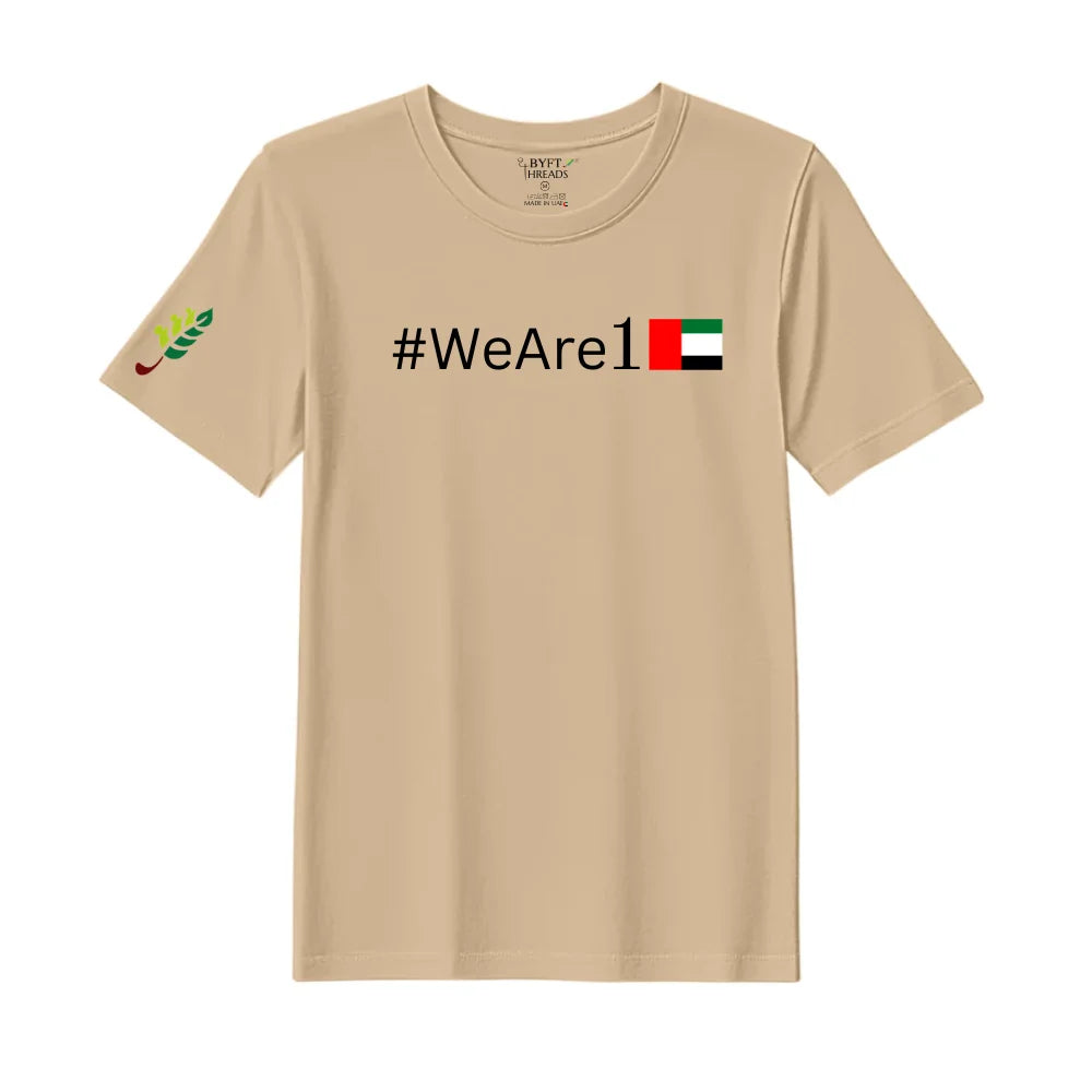 BYFT Threads T-Shirt UAE Unity - #Weare1 - Set of 01