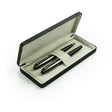 BYFT Black Metal Pen Set with Matte & Glossy Finish in PU Leather Box Set of 01