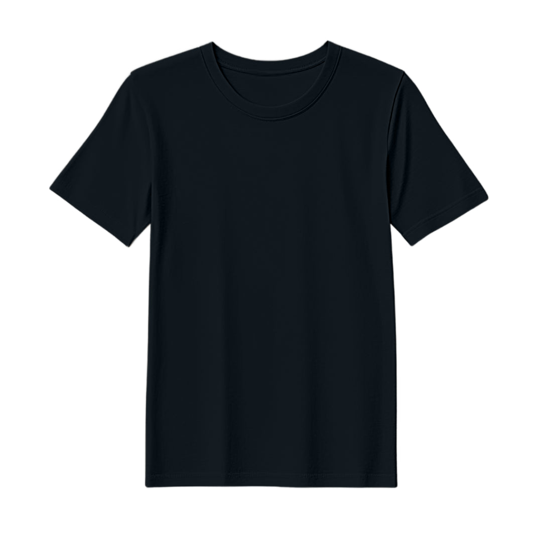 BYFT Threads Round Neck Plain T-Shirt