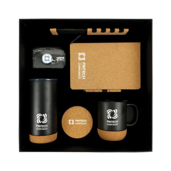 BYFT Promotional Gift Sets with Black Cardboard Gift Box GS-050 Set of 01