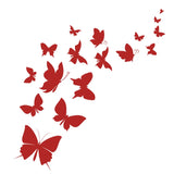 BYFT Artistic Butterfly Tote Bag – Elegant Butterfly Print Reusable Tote | Everyday Carry Bag (Set of 1)