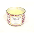 BYFT Scented Candle - 5cm - Christmas Punch - Festive Aromatic Candle for Holiday Décor