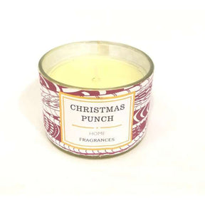 BYFT Scented Candle - 5cm - Christmas Punch - Festive Aromatic Candle for Holiday DÃ©cor