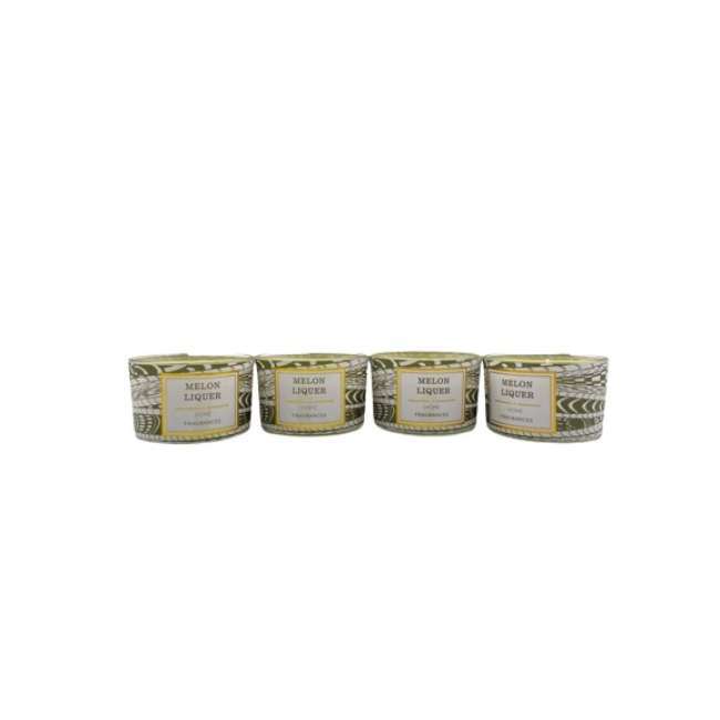 BYFT Scented Candle - 5cm - Melon Liqueur - Refreshing Fruity Aromatherapy Candle for Home & Gifts
