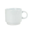 BYFT Ceramic Cups 10 Oz Glossy Finish White Color
