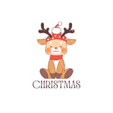 BYFT Threads Printed Christmas - Christmas Deer Designed T-Shirts