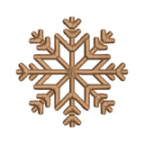 BYFT Embroidered For You Personalised Cotton Towel - Christmas - Snowflakes Design High Quality Embroidery Perfect For Gifting