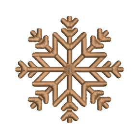 BYFT Embroidered For You Personalised Cotton Towel - Christmas - Snowflakes Design High Quality Embroidery Perfect For Gifting
